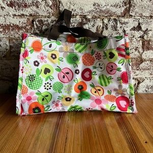 Thrity-One Brand Utility Tote Bag ((Small Floral & Fruit Print)